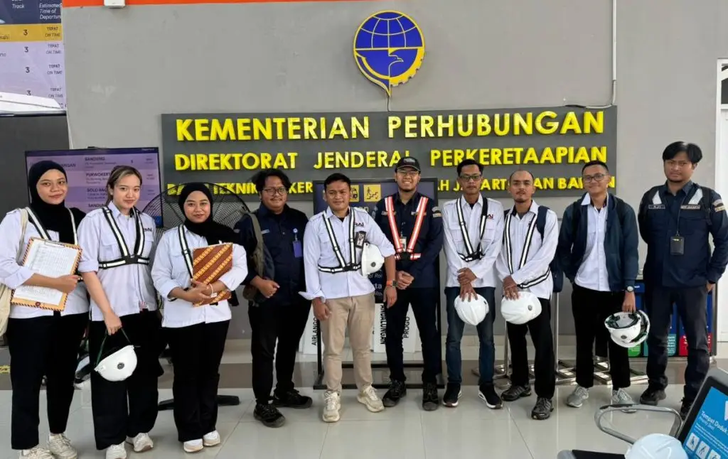 survei elektrifikasi bagian stasiun
